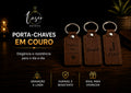 Porta-Chaves em Couro Personalizados