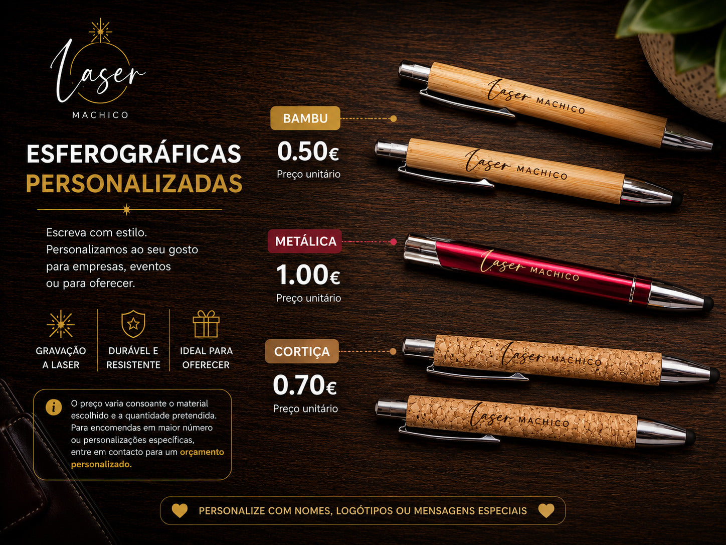 Esferográficas Personalizadas